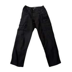 5.11 Tactical Taclite Pro Pants Ripstop Black Workwear Cargo 74273 Men's 34 x 32